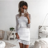 Langärmliges Sommerkleid